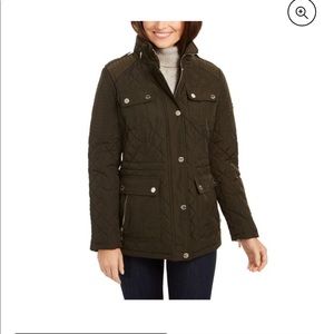 Michael Kors Women’s Quilted Anorak Jacket,XS